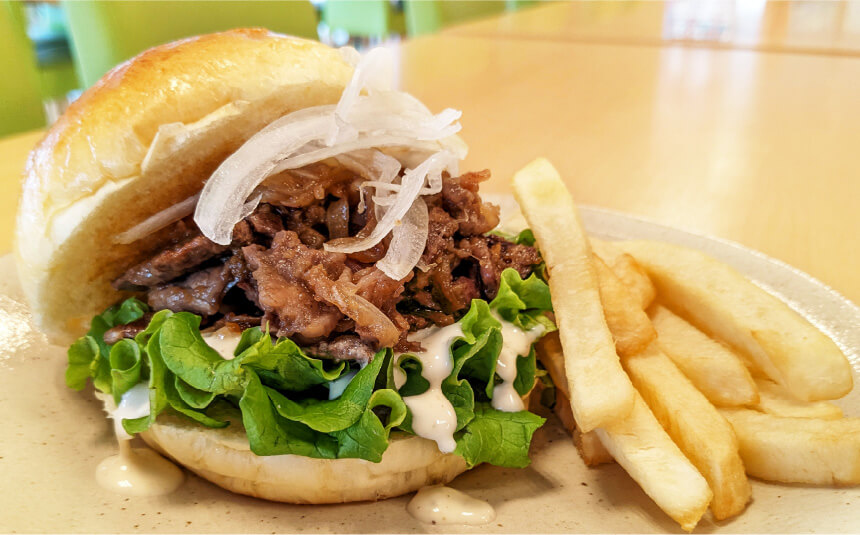 淡路牛焼肉バーガー